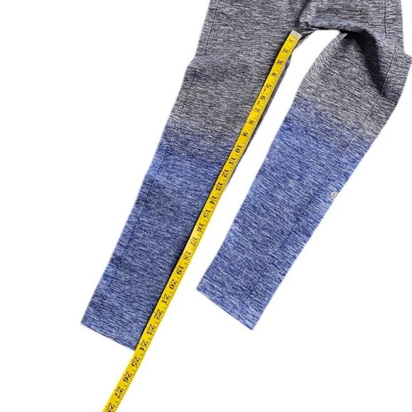 Lululemon Balance & Resist 7/8 Tight Midnight Navy / White / Psychic, Size 10 - Picture 7 of 10